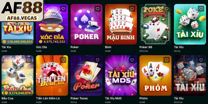 AF88 đã trở thành một cái tên quen thuộc trong lĩnh vực giải trí