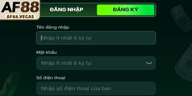 Đăng ký AF88 được đánh giá là rất đơn giản và hoàn toàn miễn phí